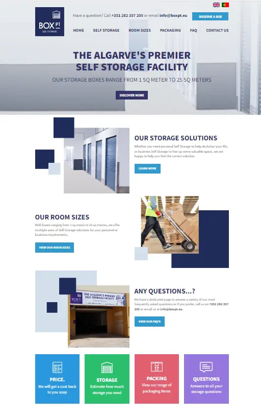 Box PT - Homepage